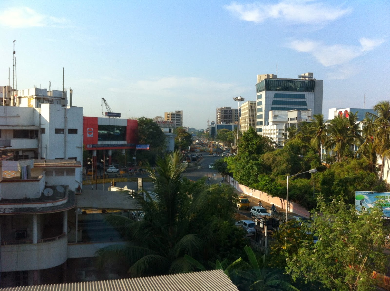 Chennai Daily Photo View of the road