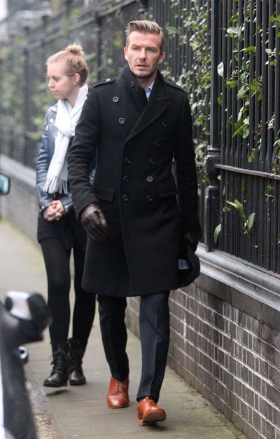 David Beckham, perfecto de Burberry Prorsum y Margiela - Un tipo con clase. Moda hombre, estilo 