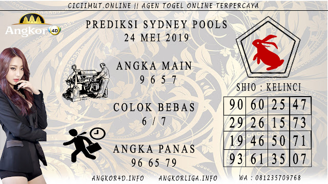 PREDIKSI SYDNEY POOLS 24 MEI 2019 PREDIKSI SYDNEY POOLS 24 MEI 2019