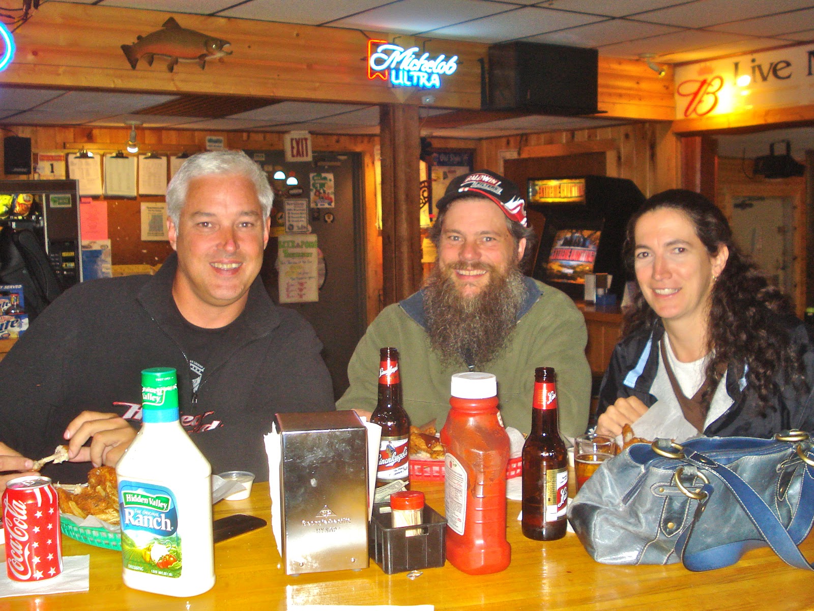 Cliff's Harley Trip across the United States and Canada Tony's House