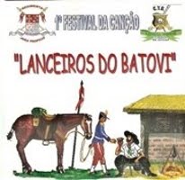 2003 - CD do 1º Festival da Canção Gaúcha Lanceiros do Batovi