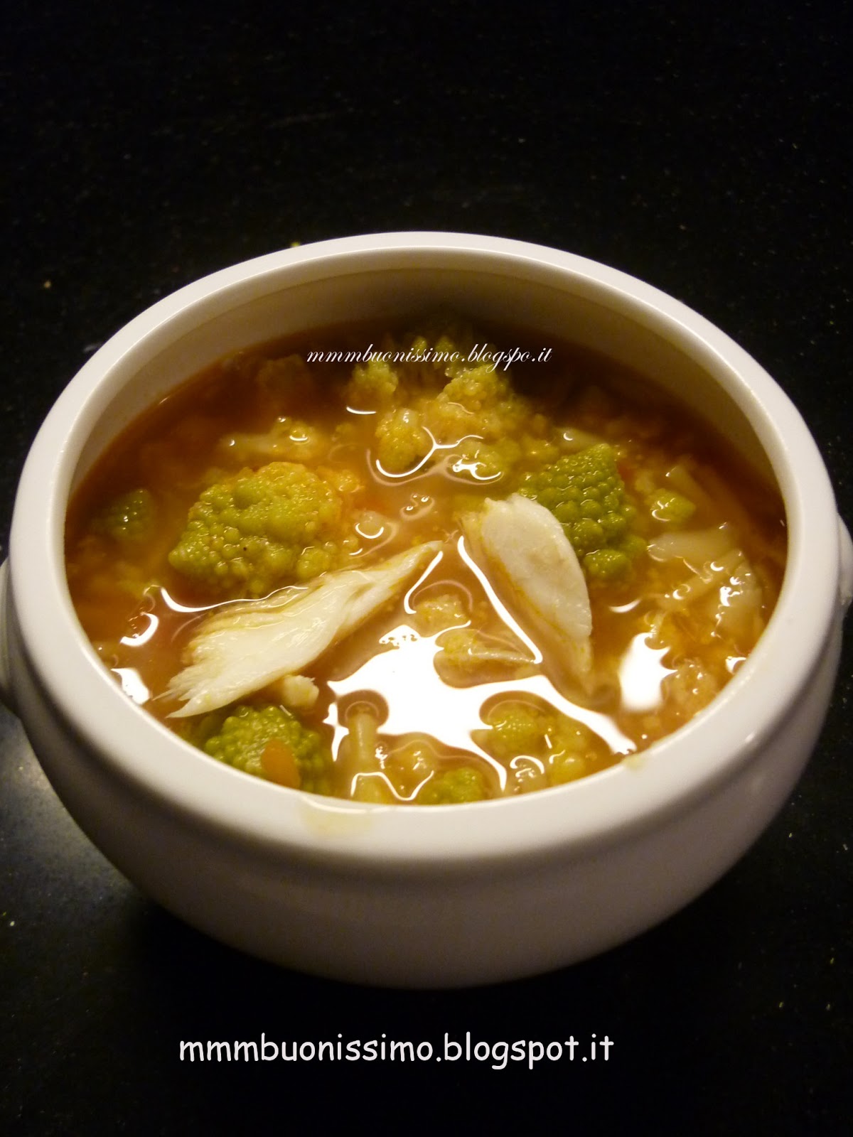 mmm...buonissimo! Pasta e broccoli in brodo di arzilla