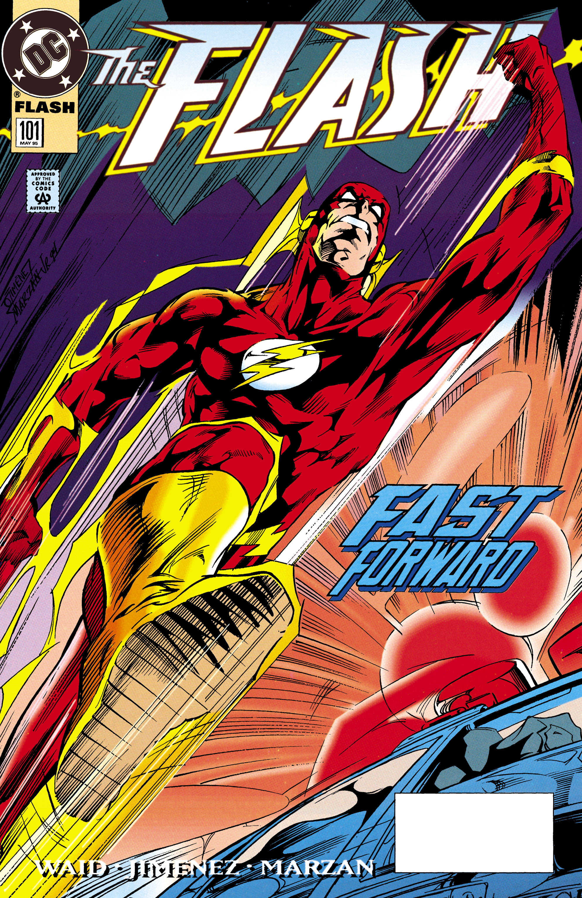 Read online The Flash (1987) comic -  Issue #101 - 1