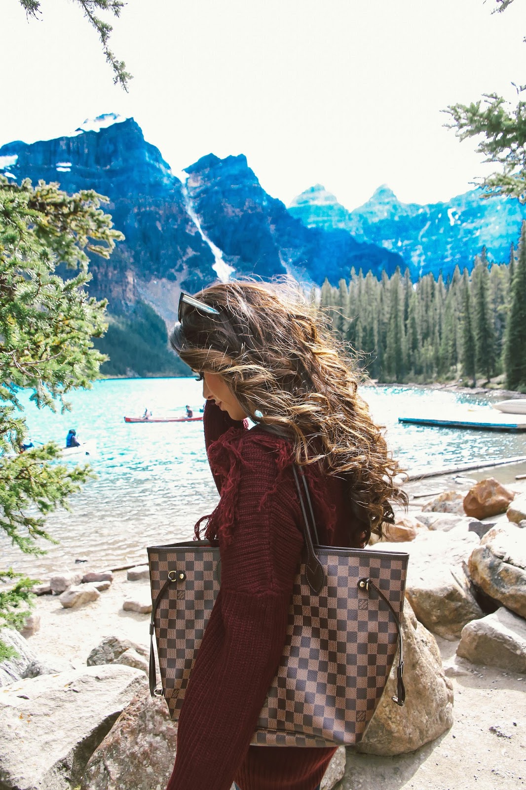 Over-The-Knee Boots at Lake Moraine | The Sweetest Thing