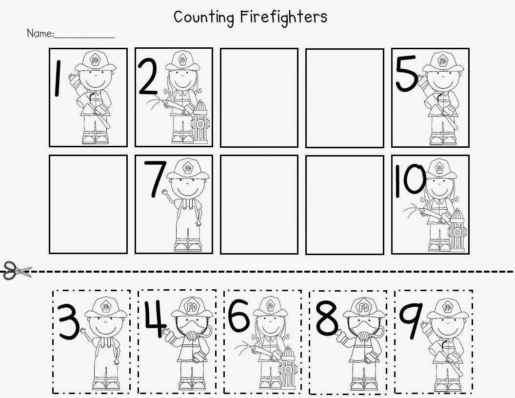 Herding Kats in Kindergarten: Fire Safety Freebies!