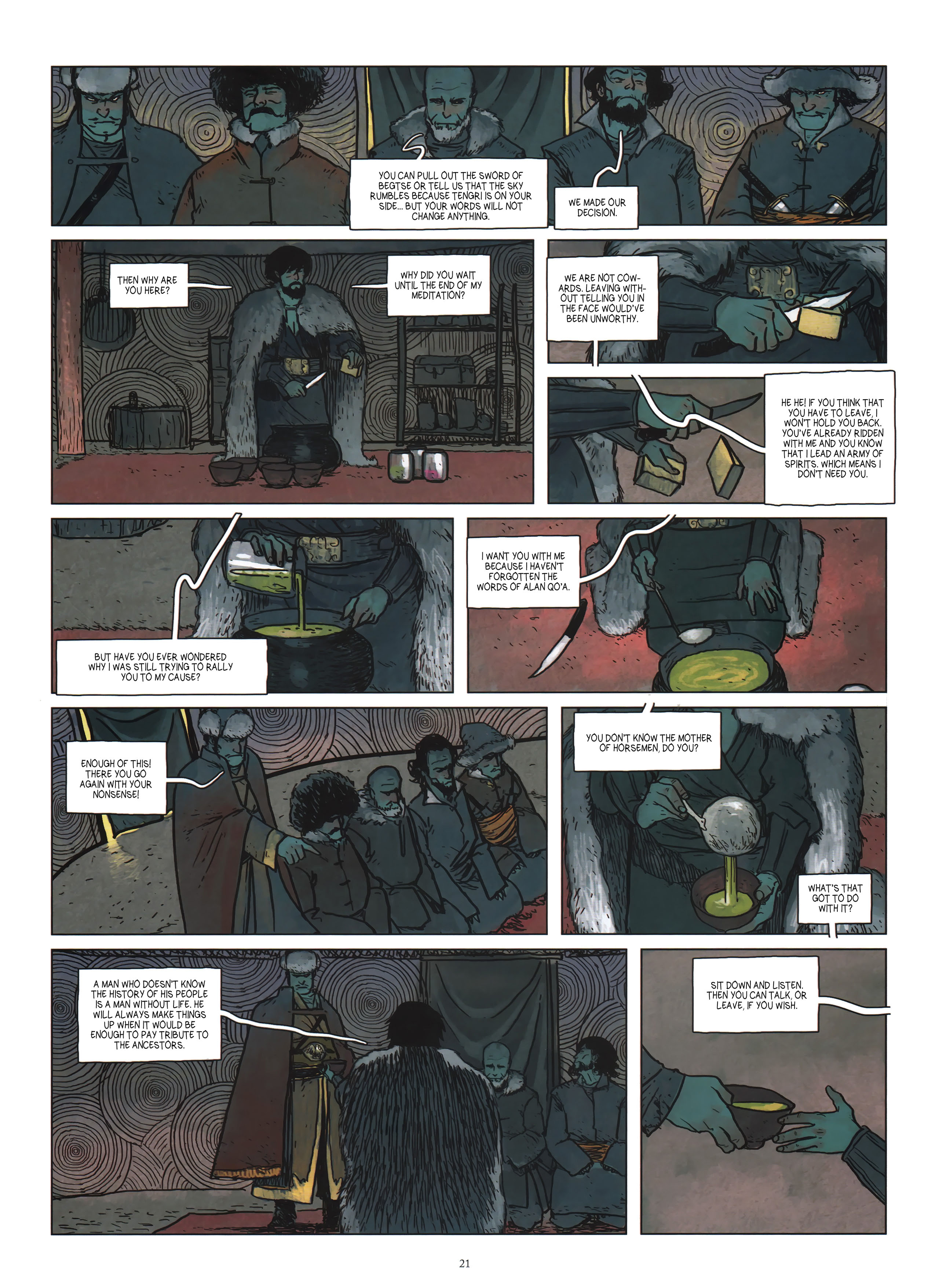 Read online Temujin comic -  Issue #2 - 23