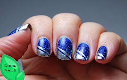 nail linkup mani tape shove push