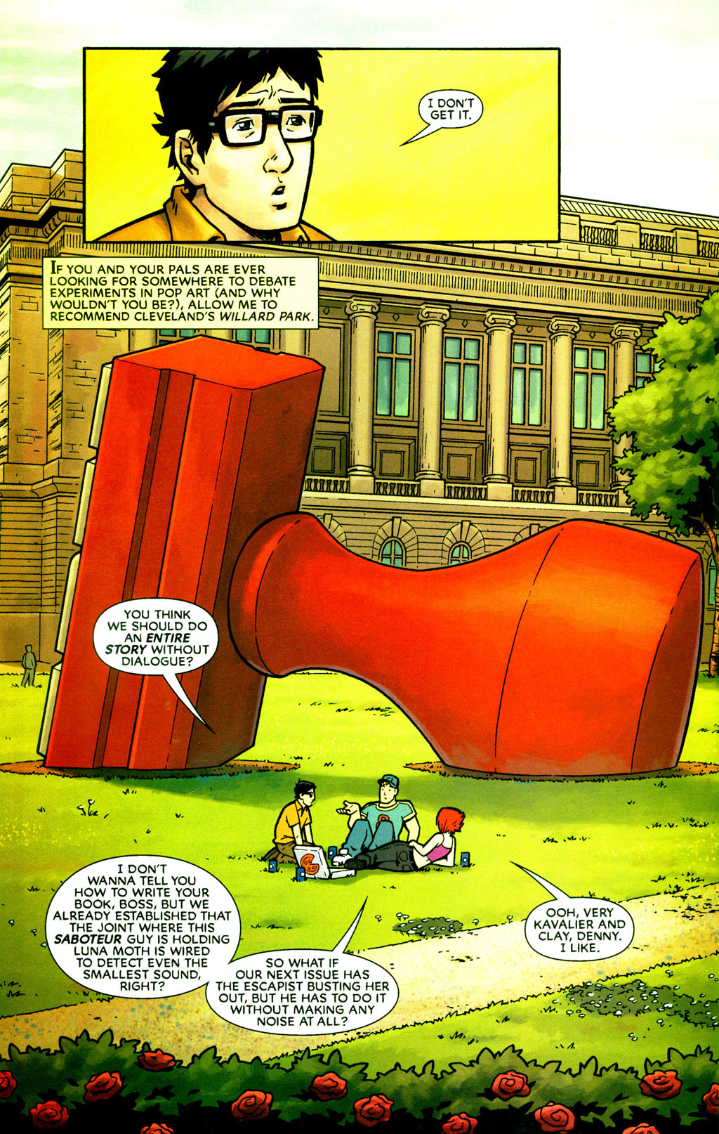 Read online The Escapists comic -  Issue #4 - 7