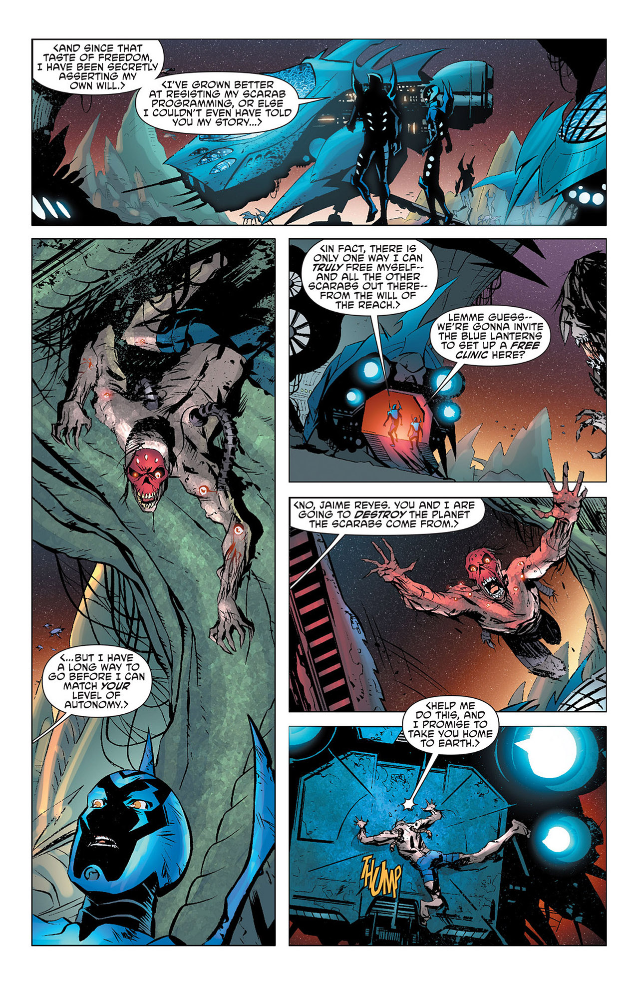 Read online Blue Beetle (2011) comic -  Issue #13 - 17