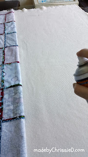 5 Step Guide To A Perfect Minky Quilt Back [Tutorial] by www.madebyChrissieD.com