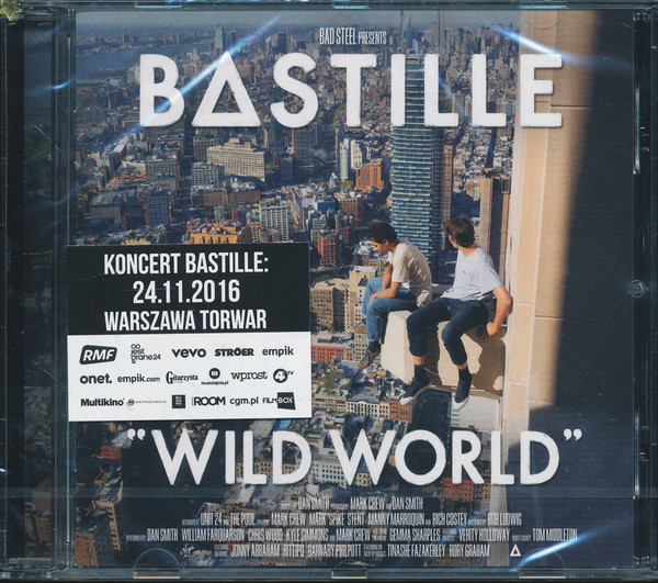 Реальный мир песня. Bastille "Wild World". Wild World в синей обложке. Wild World Day текст. Of the Night Bastille Cover.