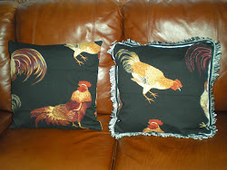 Rooster Pillows