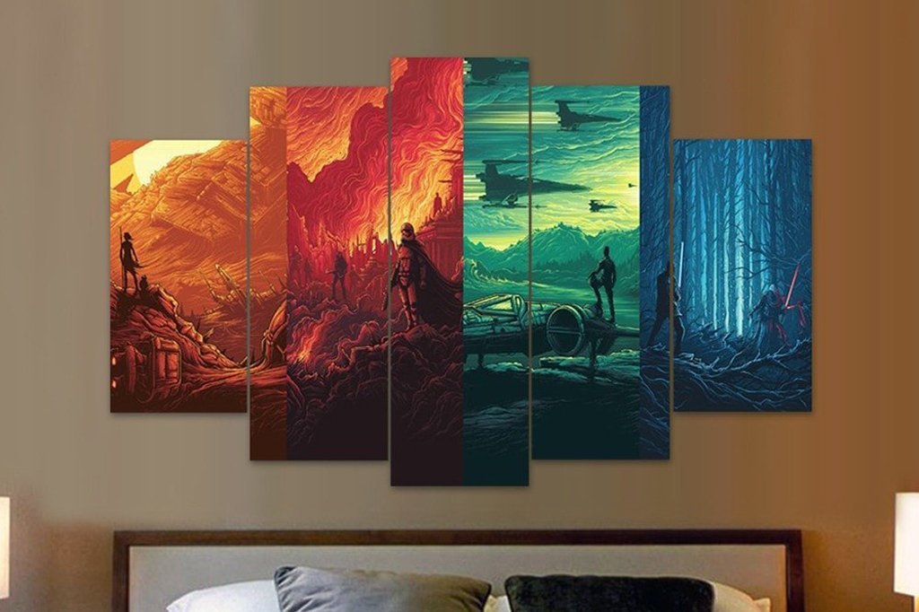 Canvas_Art_Design_2015 Home Decor Abstract Flower Wall Art Canvas Print