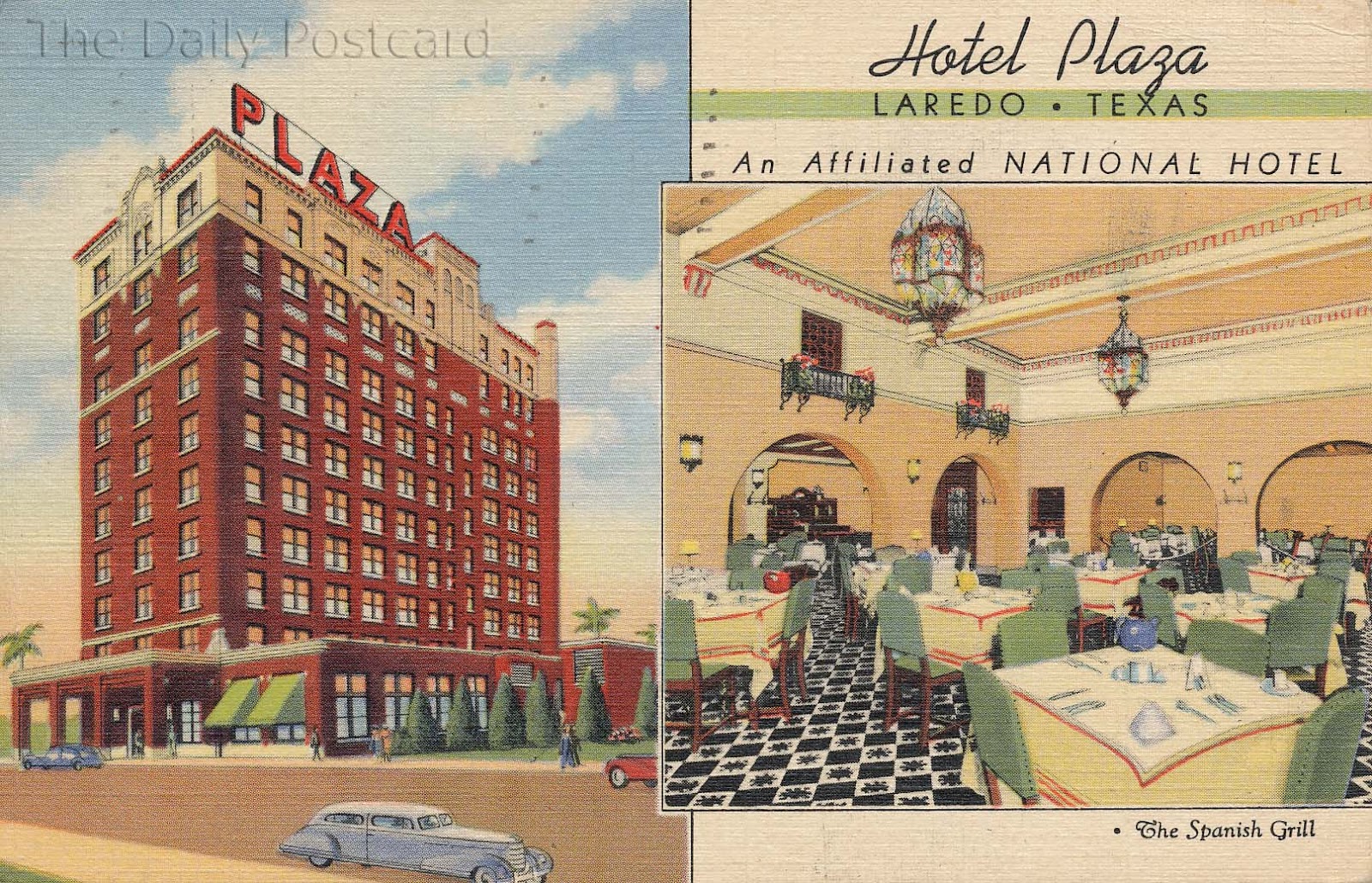 The Daily Postcard Hotel Plaza Laredo, Texas