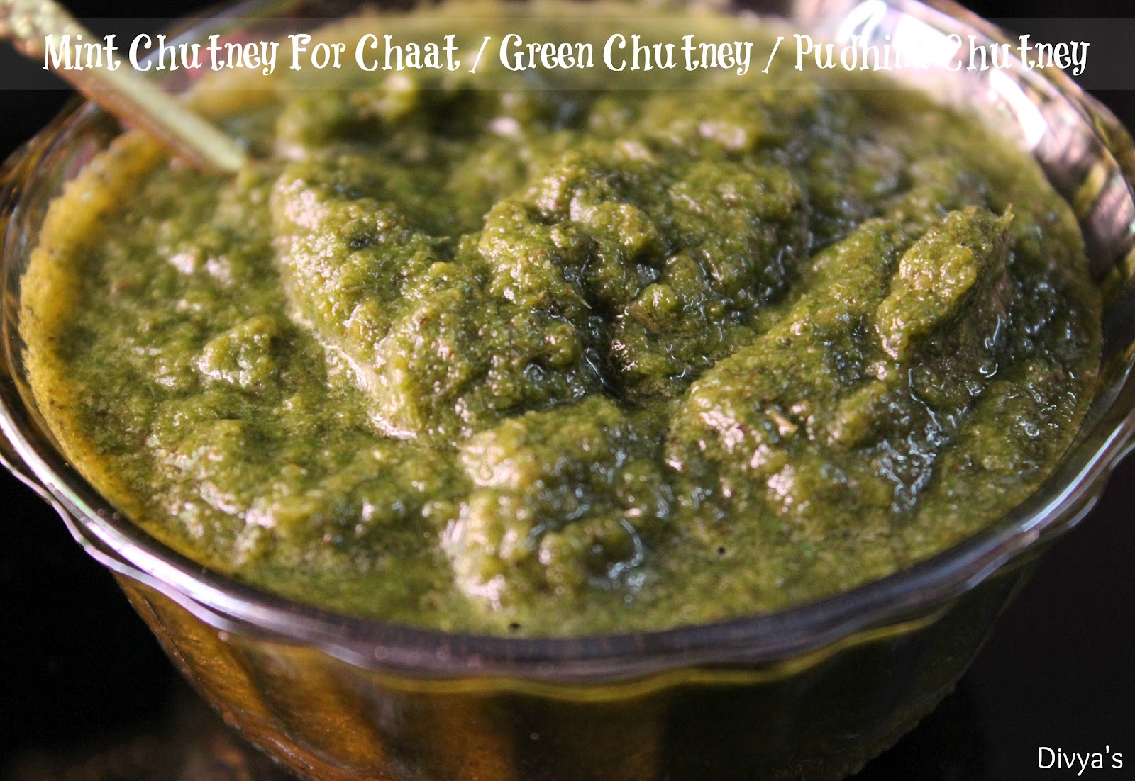 Mint Chutney For Chaat / Green Chutney / Pudhina Chutney You Too Can Cook