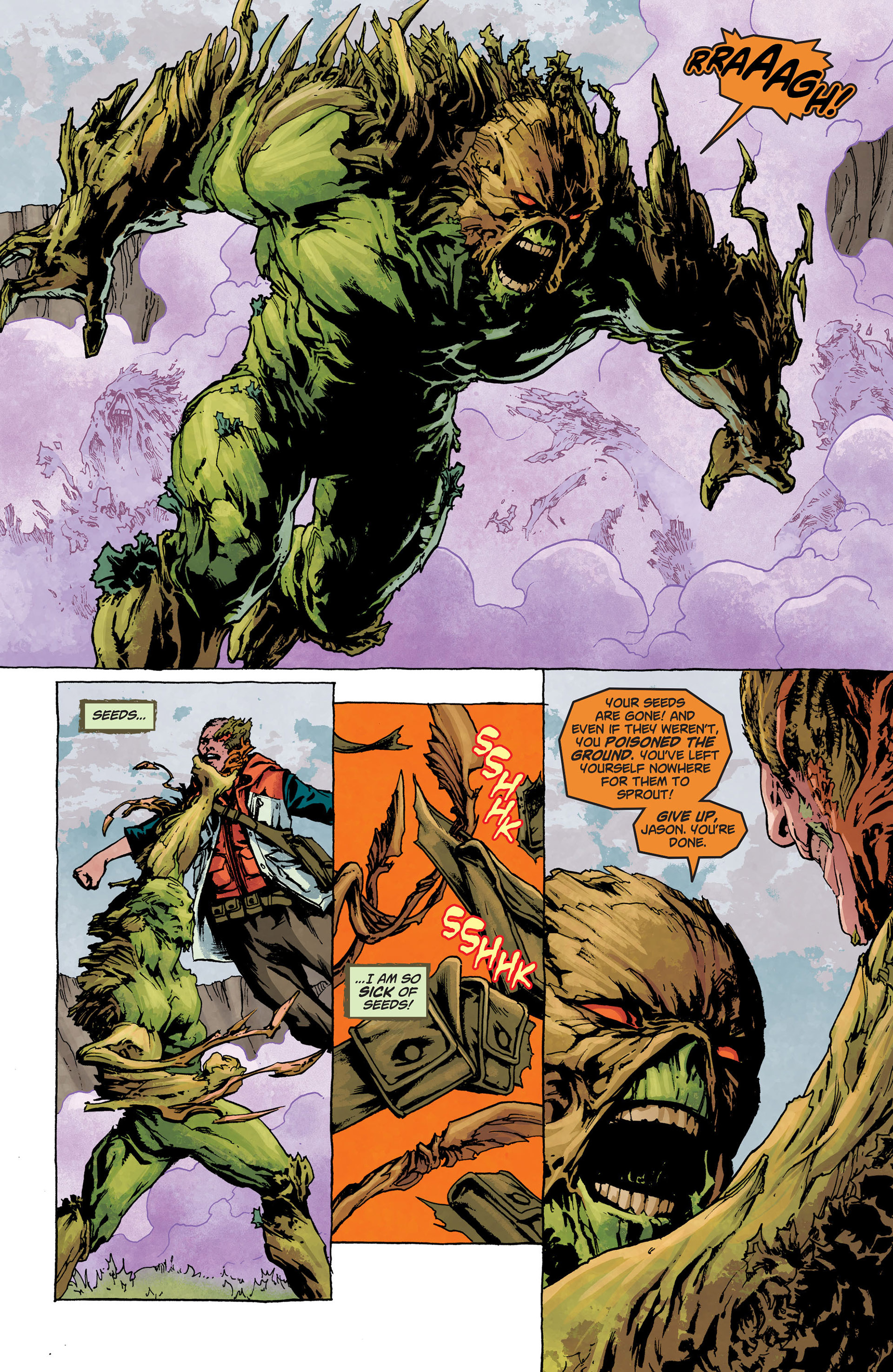 Read online Swamp Thing (2011) comic -  Issue #25 - 8