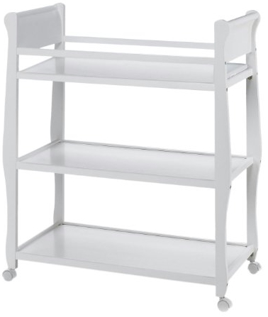 off white changing table