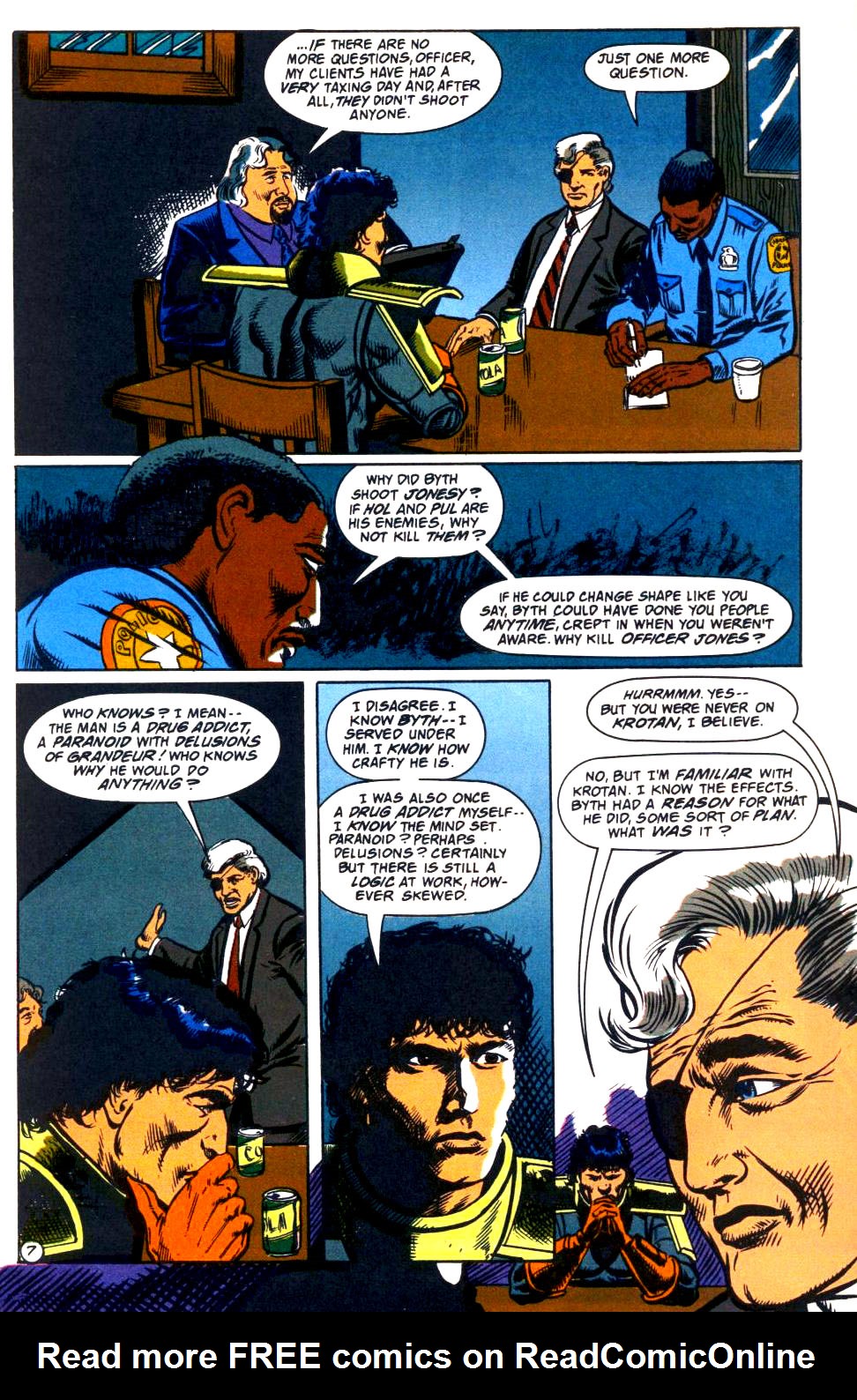 Read online Hawkworld (1990) comic -  Issue #8 - 8