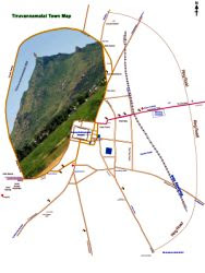 Tiruvannamalai Town Map