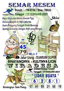 Syair Sydney 17 Februari 2021 Prediksi Sydney Hari Ini Ubertoto Syair Sydney 17 Februari 2021 Prediksi Sydney Hari Ini Ubertoto