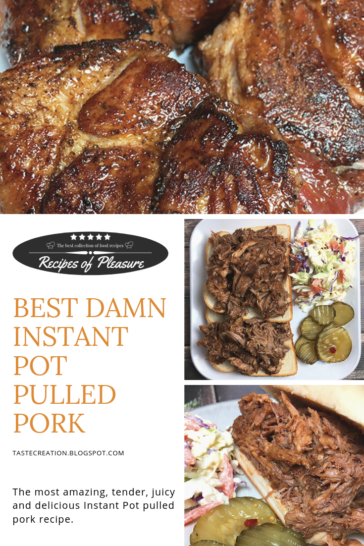 BEST DAMN INSTANT POT PULLED PORK