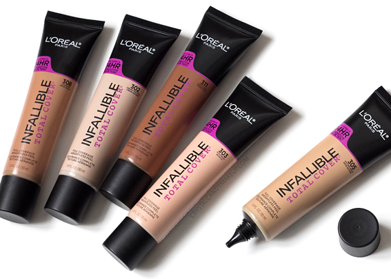 loreal infallible foundation total cover