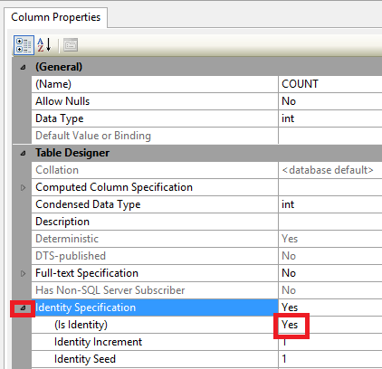 How to Add or Remove Identity Property on Column from a table in SQL ...