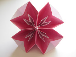origami kusudama cherry instructions blossom paper flowers flower blossoms crafts folding japanese diy ball modular simple units oragami craftfreebies check