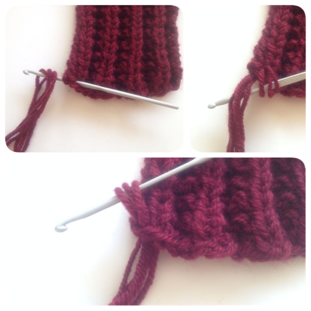 Moonstars Team How to make tassels scarf