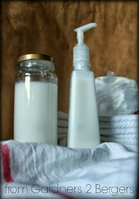 How to DIY Body Wash via from Gardners 2 Bergers