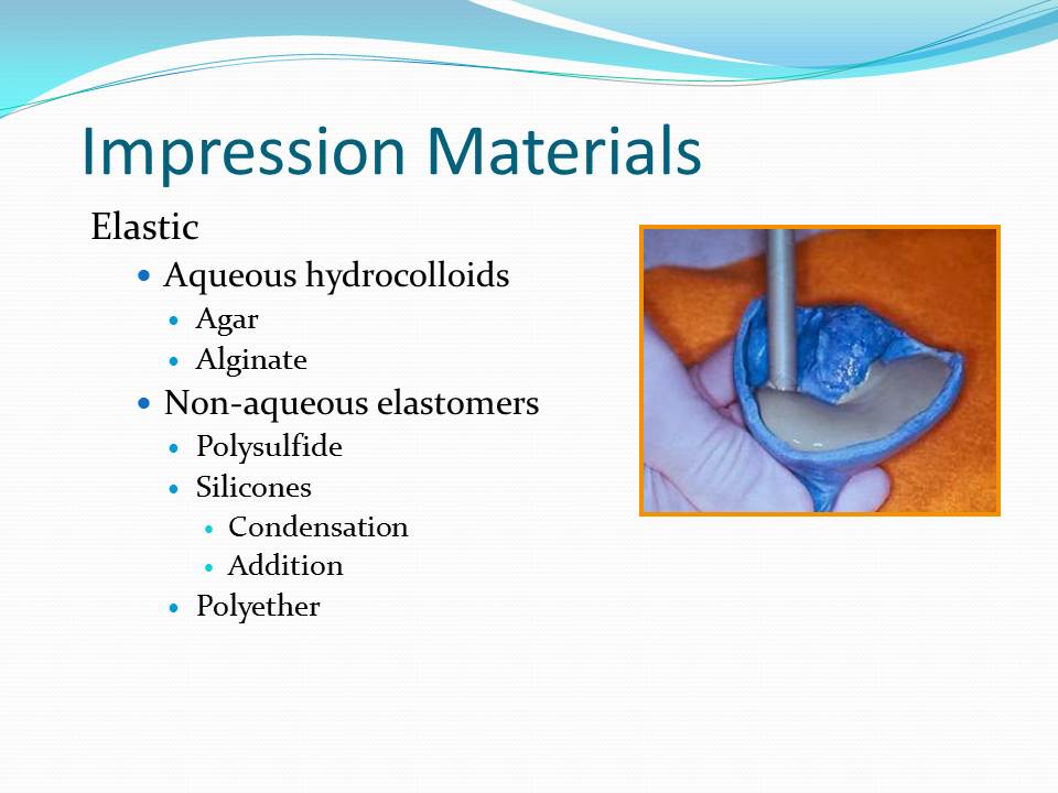 Dentistry Impression Materials