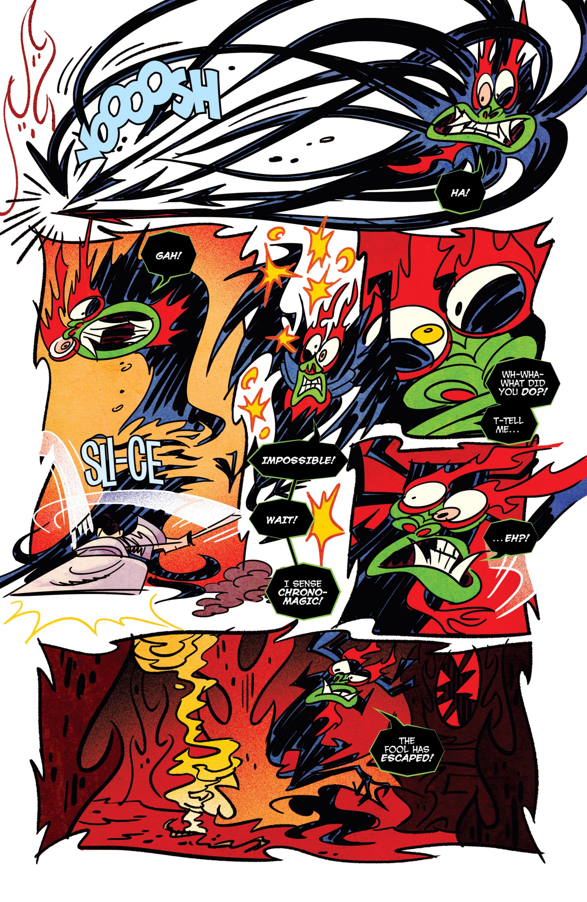 Read online Samurai Jack comic -  Issue #5 - 19