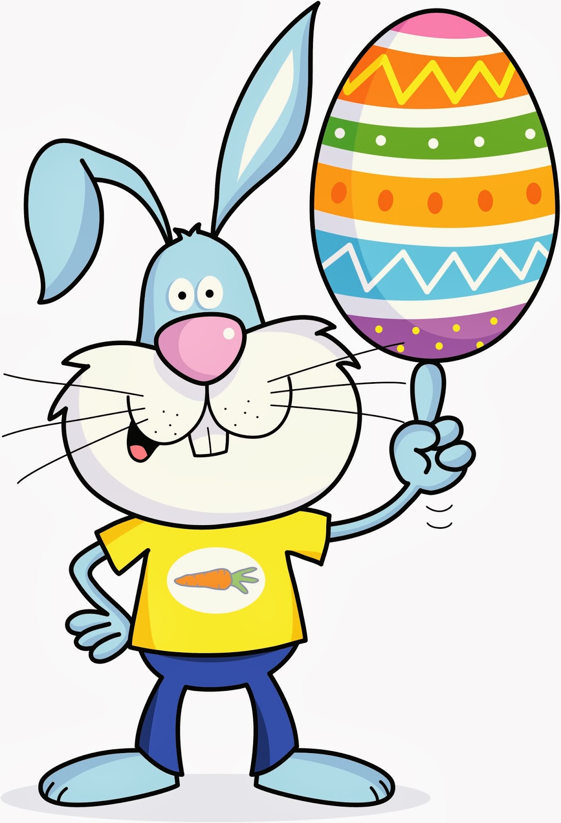 Imagenes Amor Ternura: Dibujos de conejos de Pascua para niños