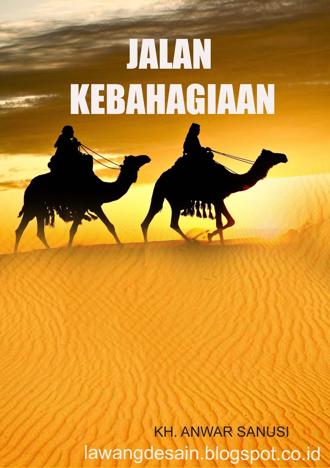 Contoh Hasil Desain Cover Buku dengan Adobe