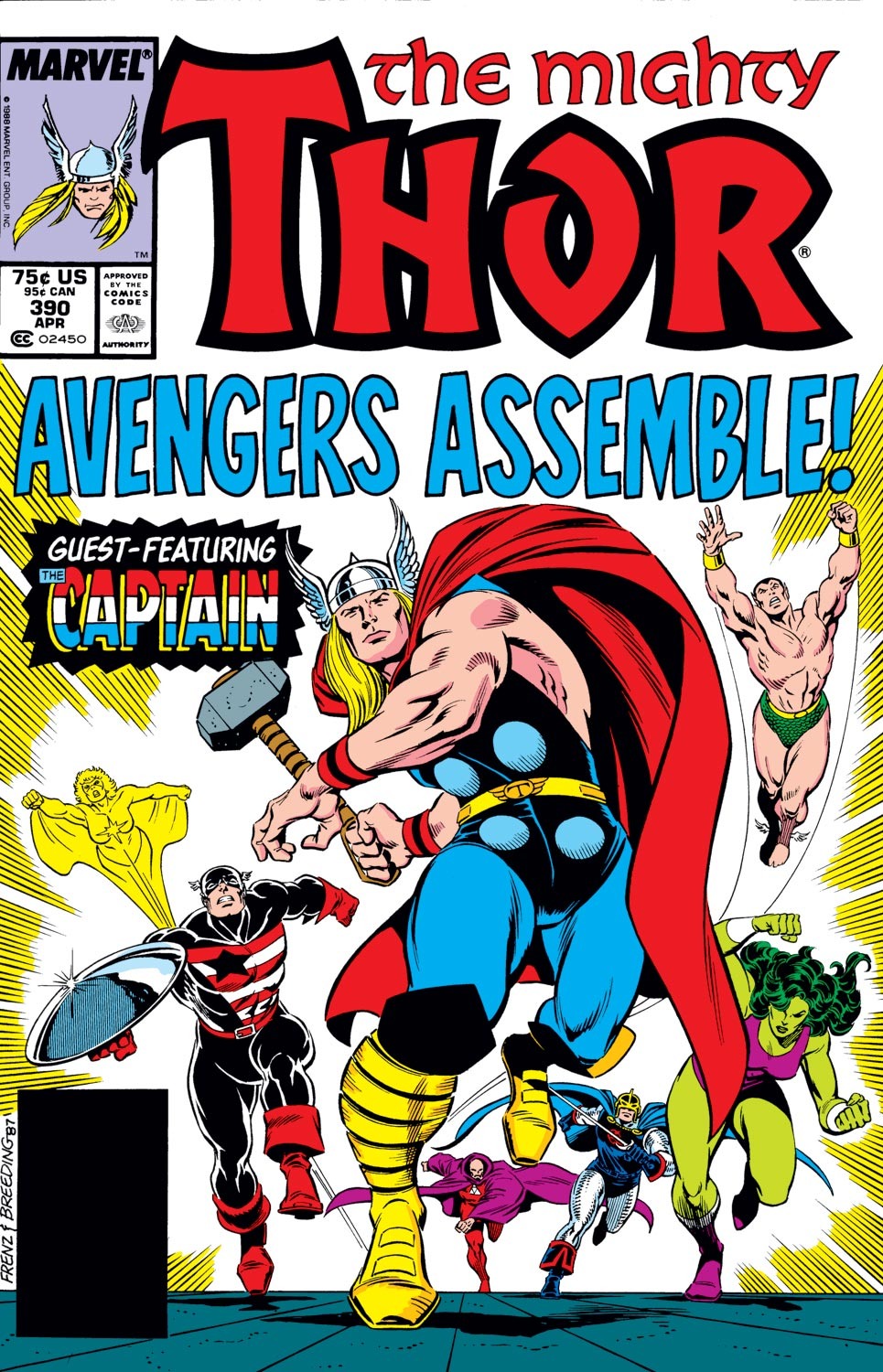 Read online Thor (1966) comic -  Issue #390 - 1