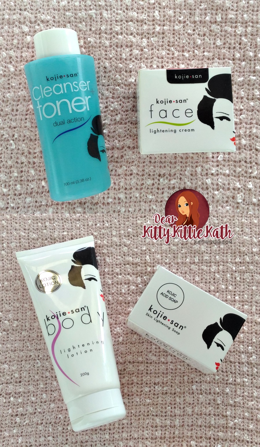 Product Review Kojie San Lightening Range Soap, Lotion, Cleanser