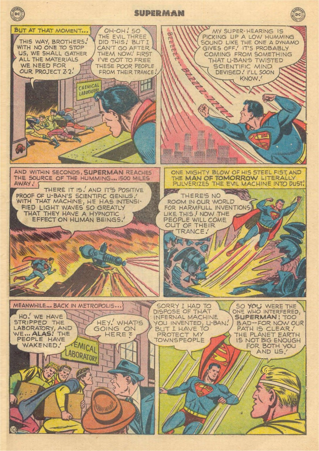 Read online Superman (1939) comic -  Issue #65 - 44