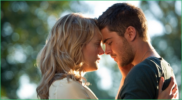Zac Efron and Taylor Schilling The Lucky One