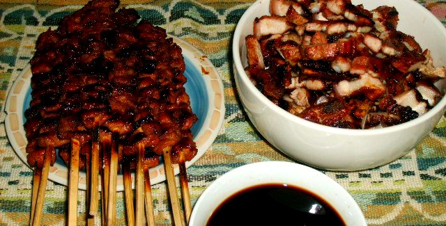 Pork Barbecue and Grilled tenderloin or lomo