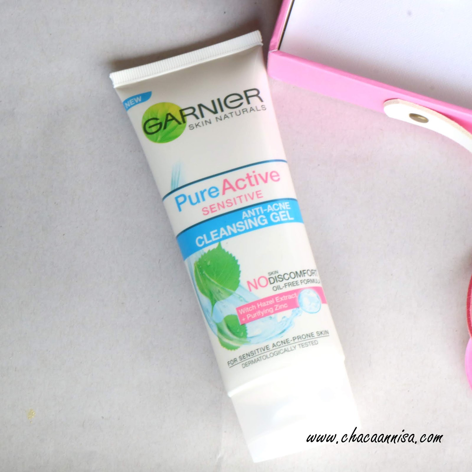 Review Garnier Pure Active Sensitive Anti Acne Produk Untuk Kulit Senitif Dan Mampu Menyamarkan Bekas Jerawat Chaca Annisa H