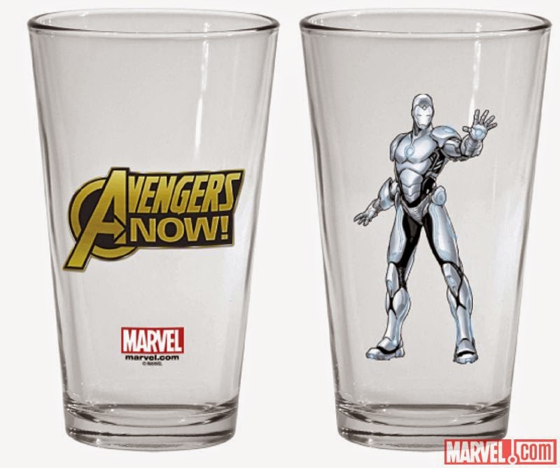 San Diego Comic-Con 2014 Exclusive Avengers NOW! Tumbler Pint Glasses by Marvel - Superior Iron Man