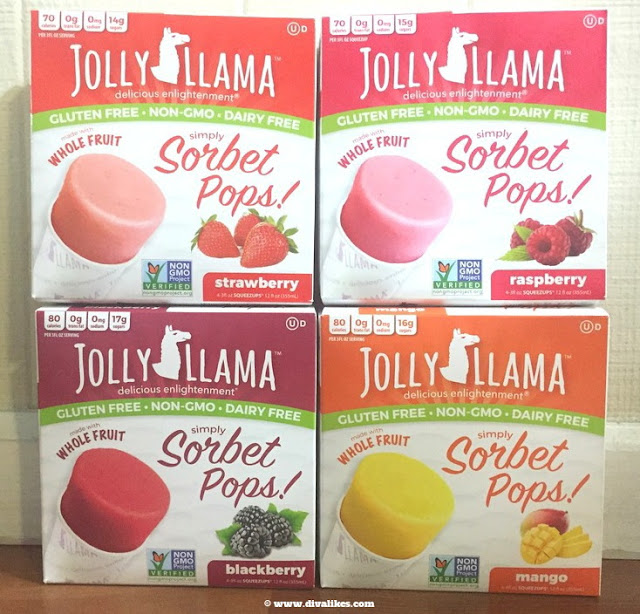 Jolly Llama Sorbet Pops Cream Pops