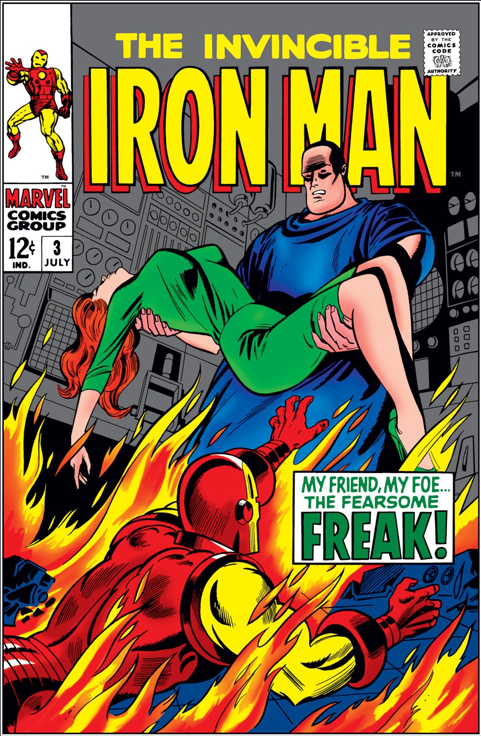 Read online Iron Man (1968) comic -  Issue #3 - 1