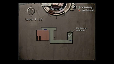 Location Map, Laboratory 2.UG, Resident Evil, HD Remaster, Jill Valentine