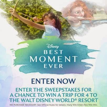 Disney.com's Best Moment Ever Sweepstakes