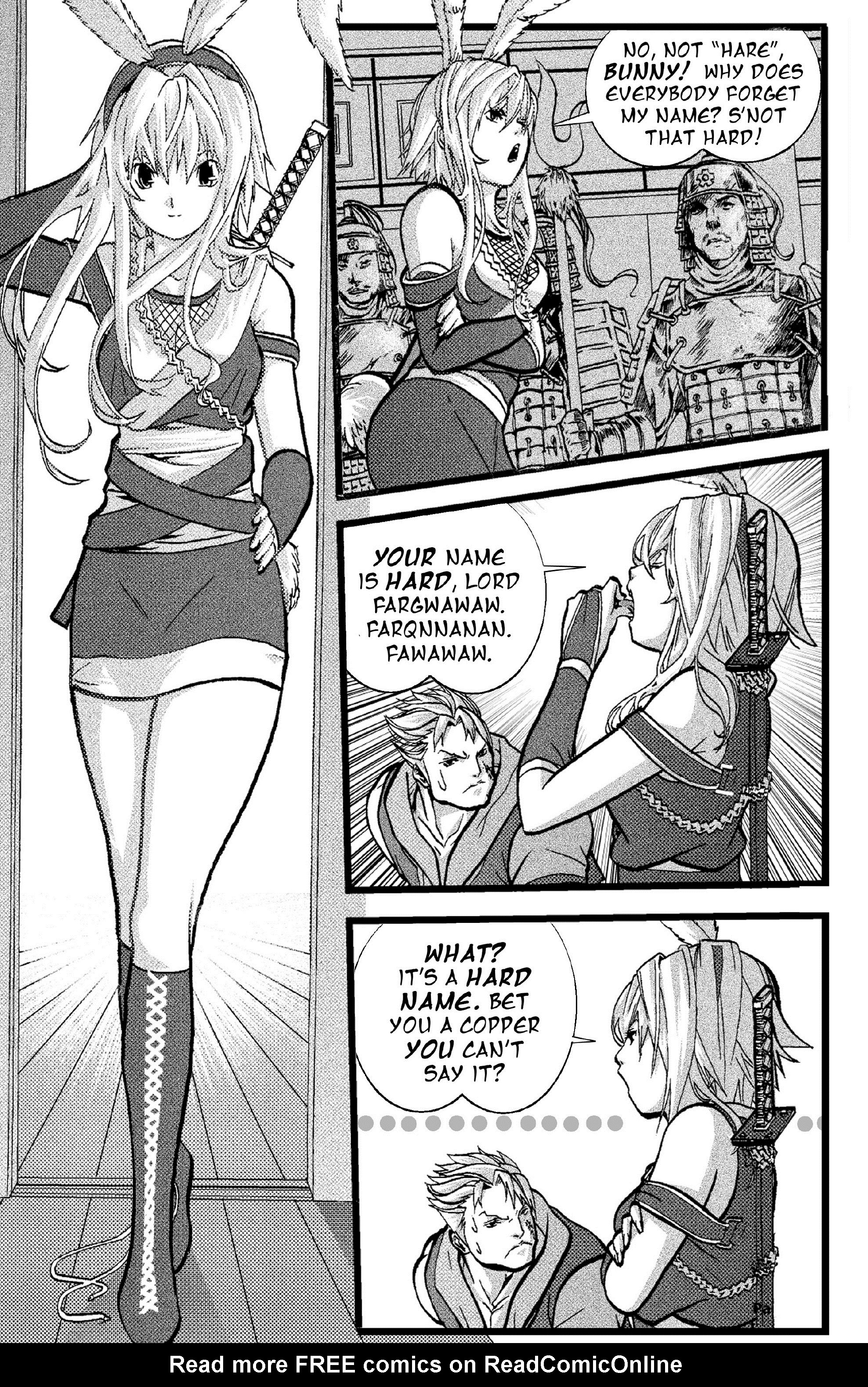 Read online Blade Bunny Vol.1 comic -  Issue #1 - 4