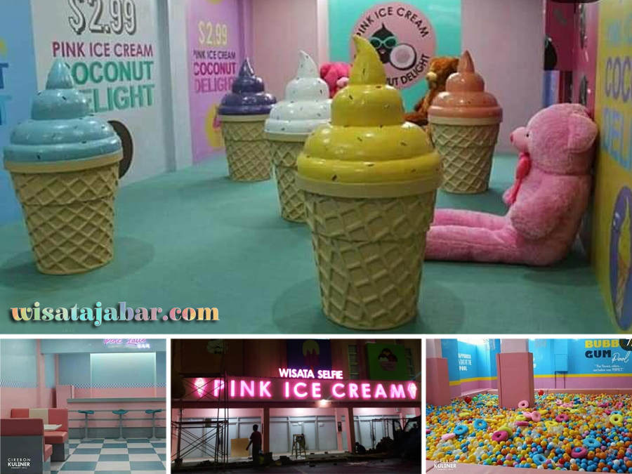 Pink Ice Cream Wisata Selfie Kekinian Di Cirebon Pink Ice Cream Wisata Selfie Kekinian Di Cirebon