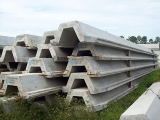 corrugated concrete sheet pile