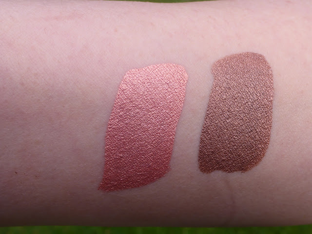 2 PS PRO Kiss Proof Liquid Matte Lipsticks in Metal Rose (a gorgeous Rose Gold) and Bronze Dip