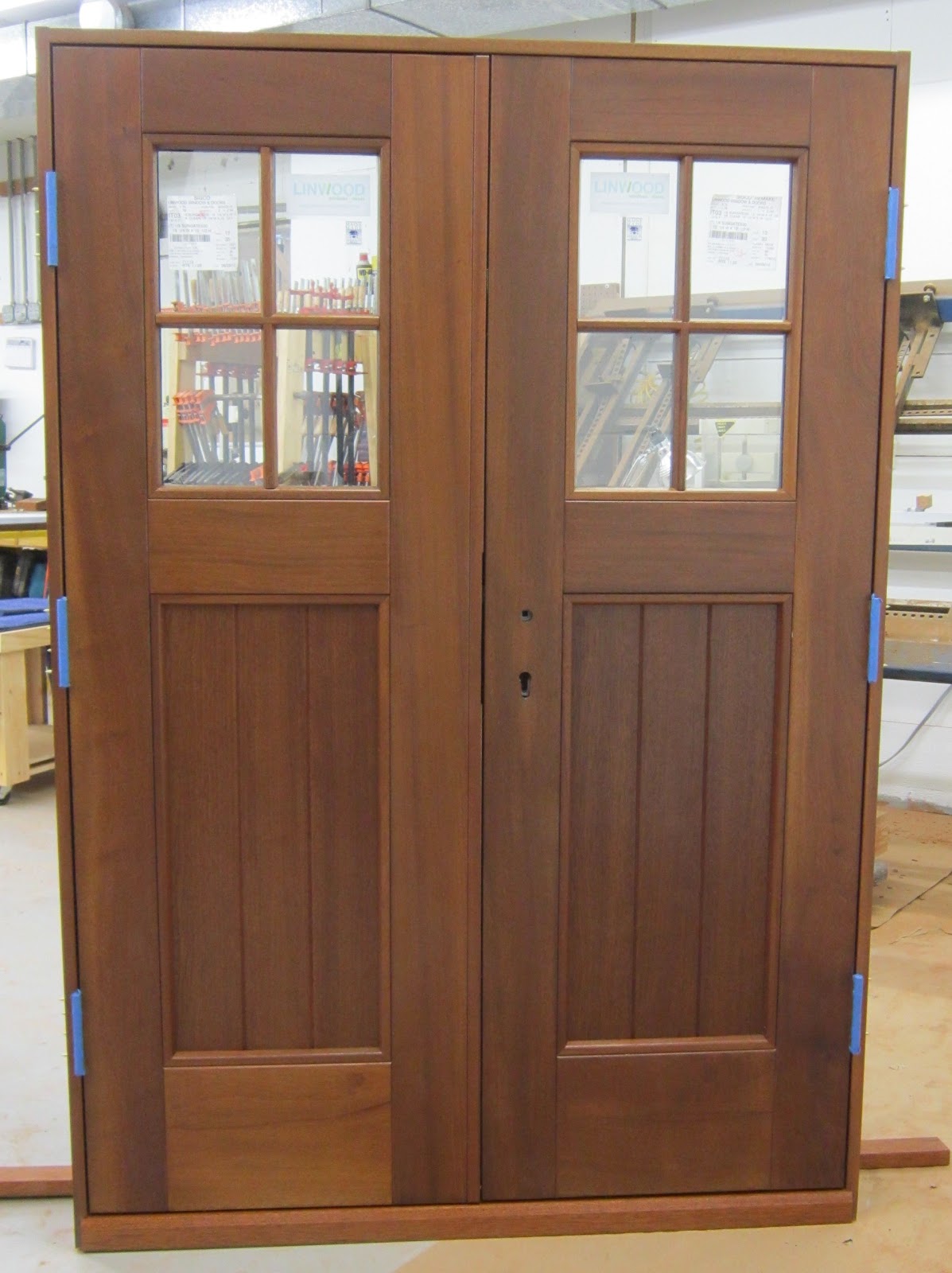 LINWOOD WINDOWS Mahogany Loft Barn Doors